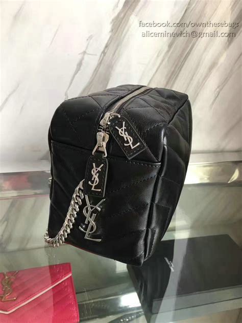 ysl monogram bowling bag|yves saint laurent monogram bag.